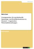 Lösungsansätze für interkulturelle Spannungs- und 