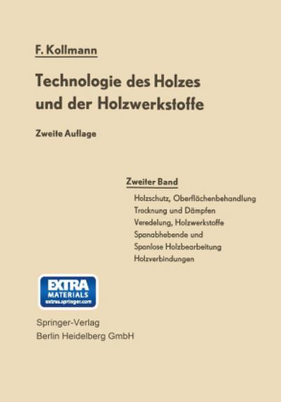 Technologie des Holzes und der Holzwerkstoffe