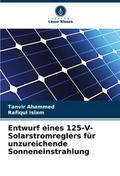 Entwurf eines 125-V-Solarstromreglers für unzureic