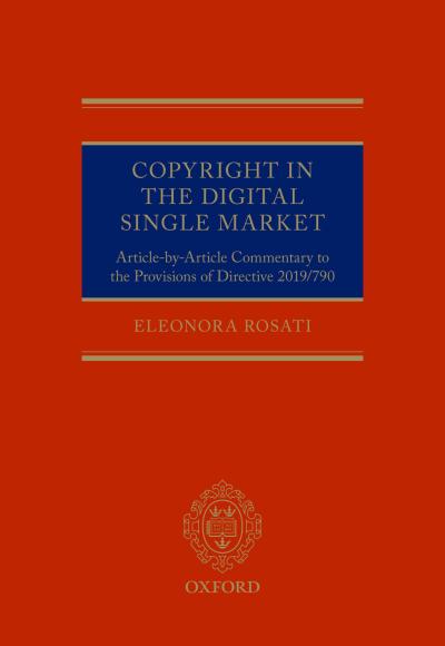 Copyright in the Digital Single Market