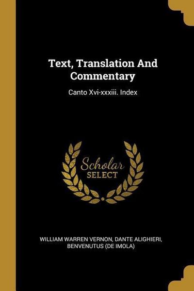 Text, Translation And Commentary