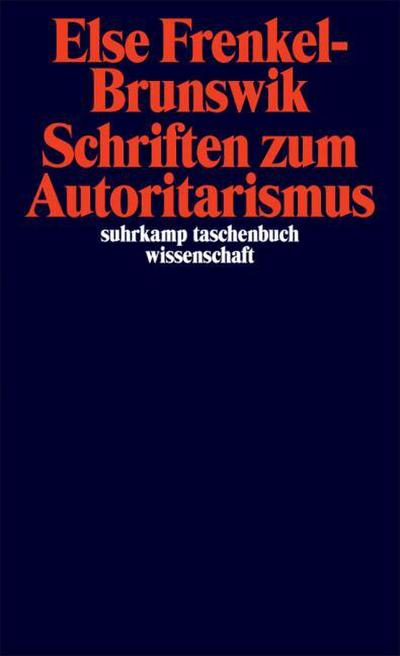 Schriften zum Autoritarismus