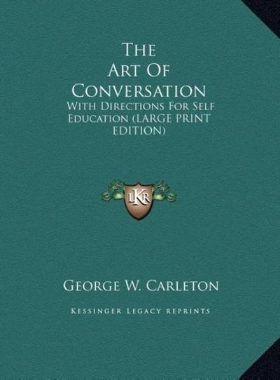 The Art Of Conversation