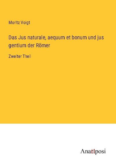 Das Jus naturale, aequum et bonum und jus gentium der Römer