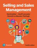 Selling and Sales Management