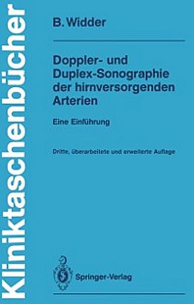 Doppler- und Duplex-Sonographie der hirnversorgenden Arterien
