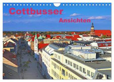 Cottbusser Ansichten (Wandkalender 2026 DIN A4 quer), CALVENDO Monatskalender