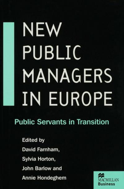 New Public Managers in Europe
