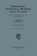 Lehrbuch der Technischen Mechanik starrer Systeme