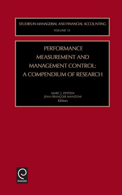 Performance Measurement and Management Control