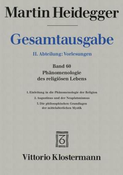 Phänomenologie des religiösen Lebens