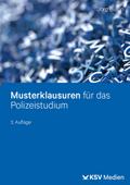 Musterklausuren für das Polizeistudium von Jörg Bialon | Taschenbuch