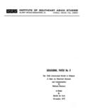 The 1948 Communist Revolt in Malaya