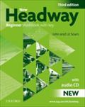 New Headway, Beginner : Workbook with key, w. Audio-CD (New Headway Third Edition)