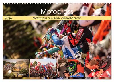 Motocross aus einer anderen Sicht (Wandkalender 2026 DIN A2 quer), CALVENDO Monatskalender