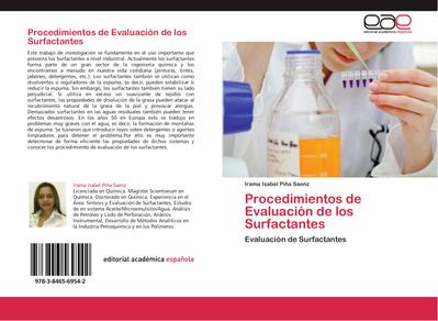 Procedimientos de Evaluación de los Surfactantes