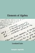 Euler’s Elements of Algebra