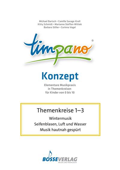 TIMPANO - Drei Themenkreise im Januar: Wintermusik / Seifenblasen, Luft und Wasser / Musik hautnah gespürt