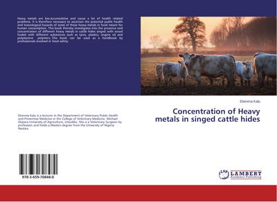 Concentration of Heavy metals in singed cattle hides