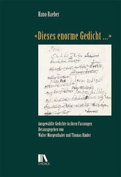 ’Dieses enorme Gedicht ’