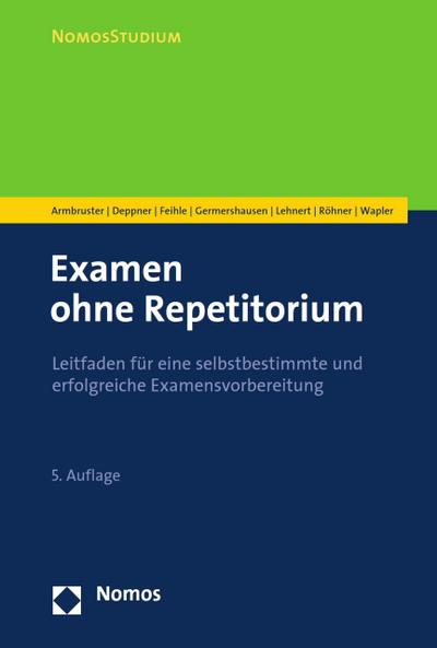 Examen ohne Repetitorium