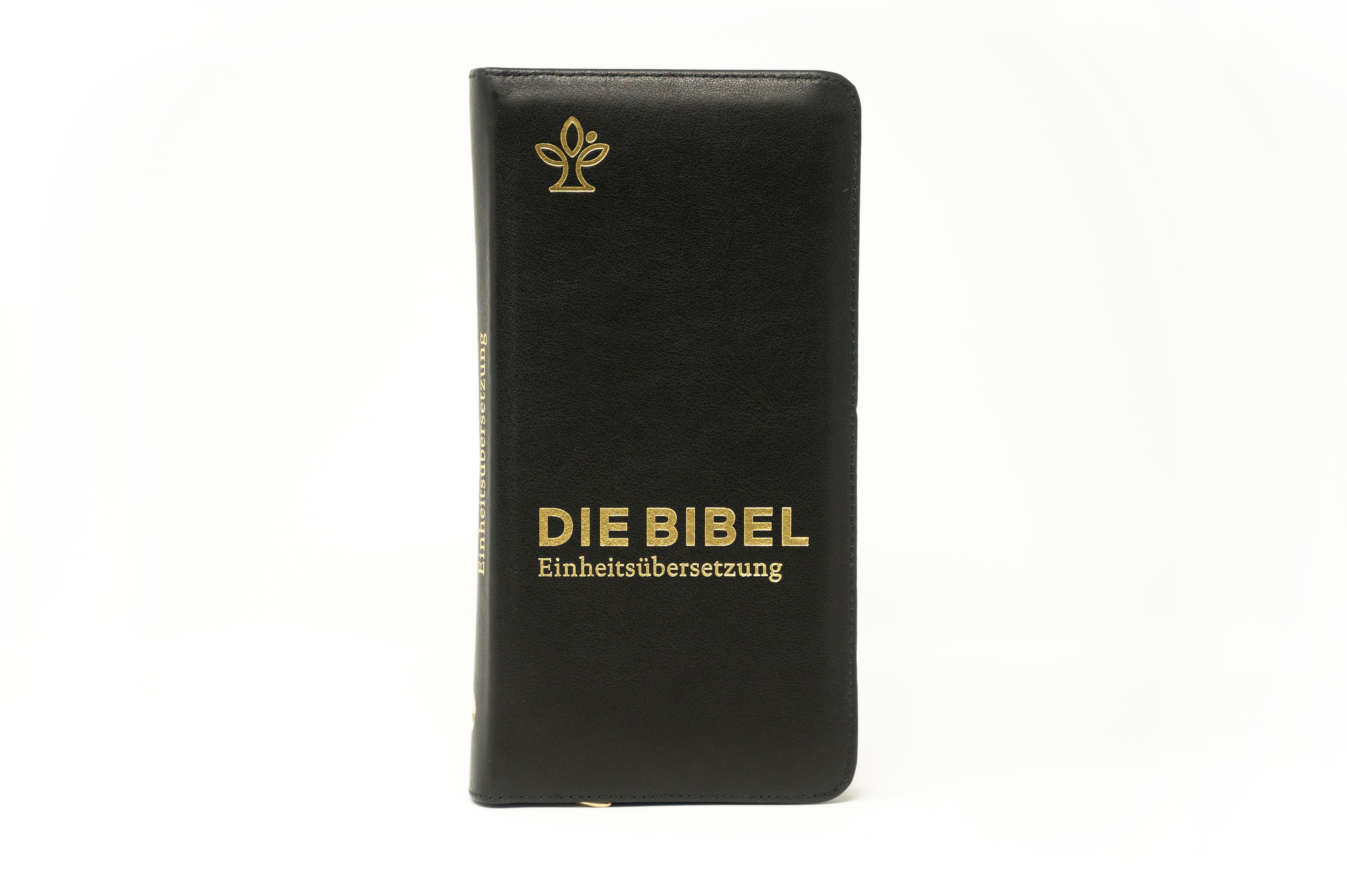 Die Bibel. Taschenausgabe nobilis Echtleder mit Reißverschluss