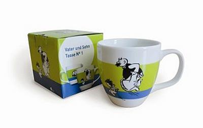 Vater und Sohn Henkeltasse