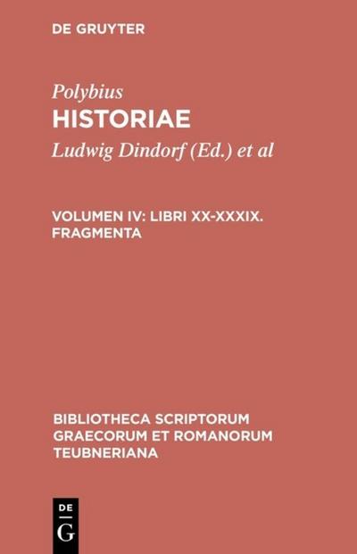 Libri XX-XXXIX. Fragmenta