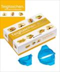 Teigtaschen & Co: Kochboox. 1 Buch mit 40 Rezepten + 3 Formen für Teigtaschen