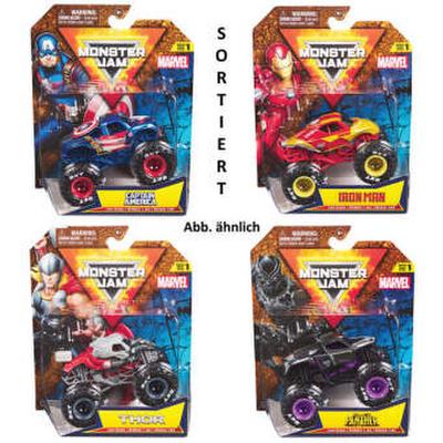 MNJ Monster Jam Single 1:64 Marvel Fix4
