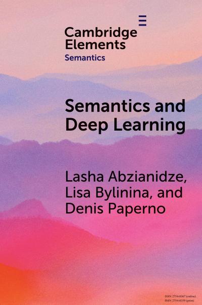 Semantics and Deep Learning