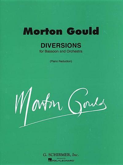 Diversions: For Bassoon & Orchestra Piano Reduction