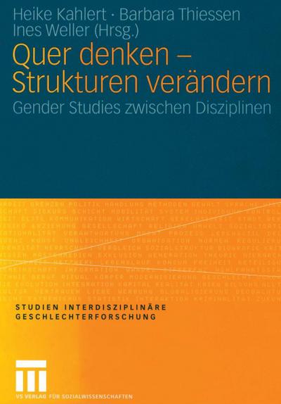Quer denken - Strukturen verändern