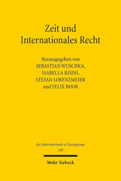 Zeit und Internationales Recht