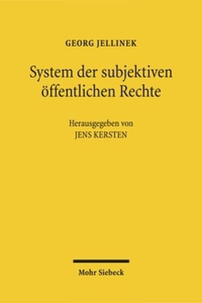System der subjektiven öffentlichen Rechte