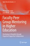 Faculty Peer Group Mentoring in Higher Education