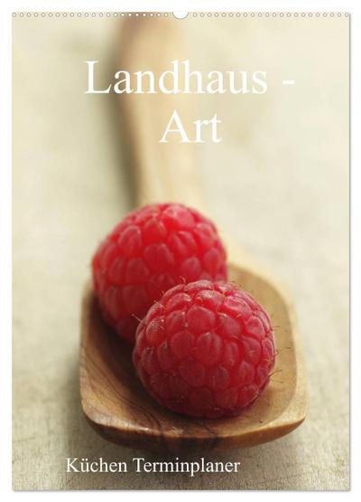 Landhaus-Art ¿ Küchen Terminplaner / Planer (Wandkalender 2024 DIN A2 hoch), CALVENDO Monatskalender