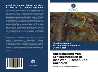 Anreicherung von Schwermetallen in Insekten, Fischen und Garnelen