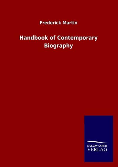 Handbook of Contemporary Biography