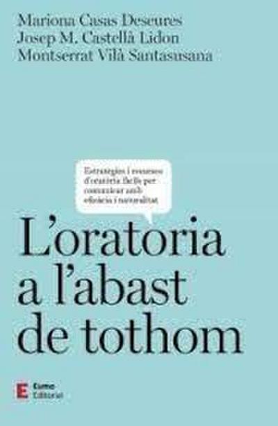 L’oratòria a l’abast de tothom