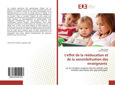 L’effet de la rééducation et de la sensisibilisation des enseignants