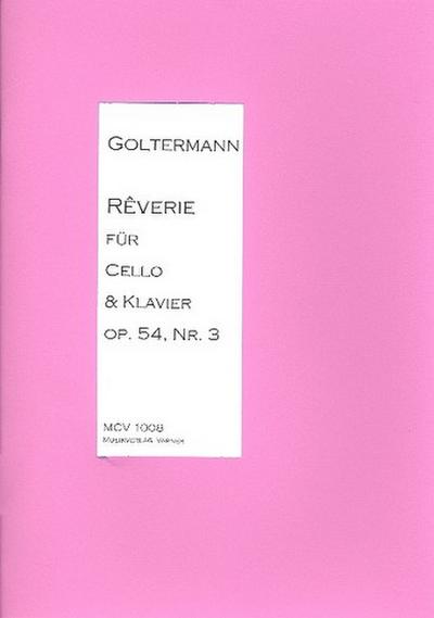Reverie op.54,3 für Violoncellound Klavier
