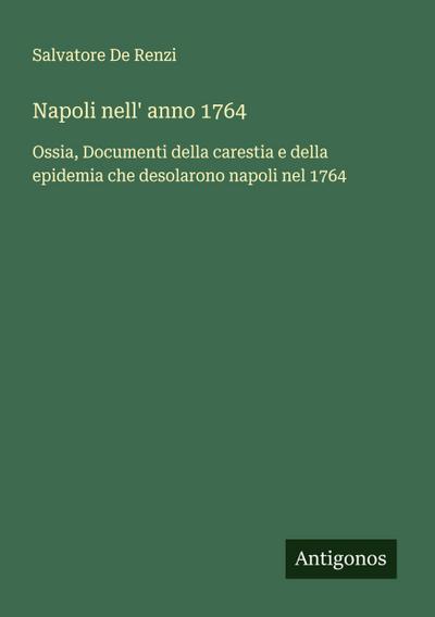 Napoli nell’ anno 1764
