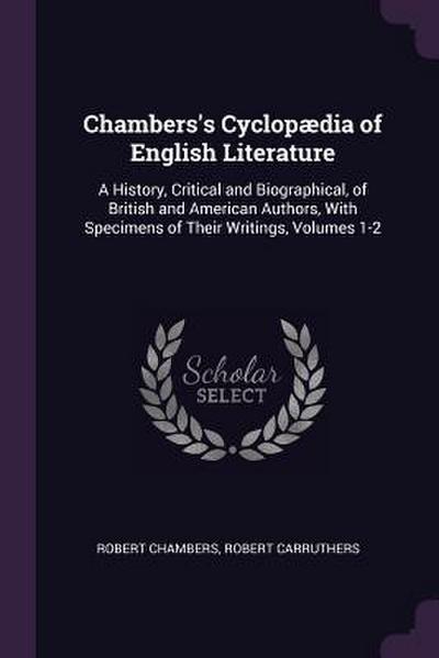 Chambers’s Cyclopædia of English Literature