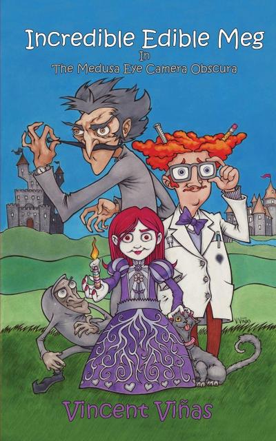 Incredible Edible Meg in the Medusa Eye Camera Obscura.