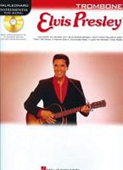 Elvis Presley for Trombone: Instrumental Play-Along Book/Online Audio [With CD (Audio)]