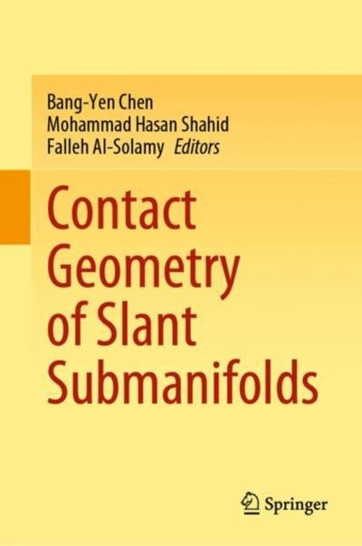 Contact Geometry of Slant Submanifolds