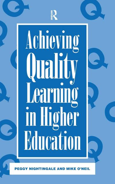 Achieving Quality Learning in Higher Education