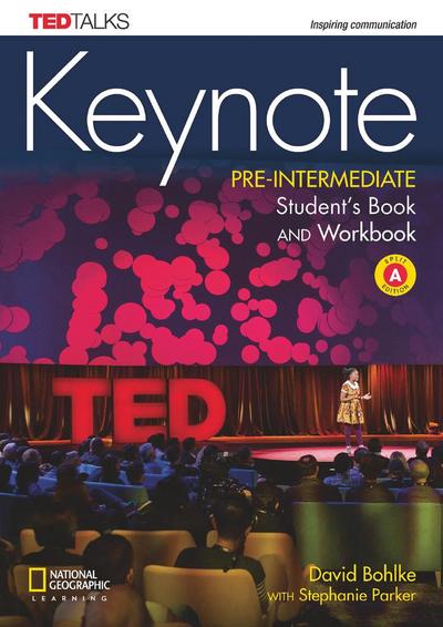 Keynote A2.2/B1.1: Pre-Intermediate - Student’s Book and Workbook (Combo Split Edition A) + DVD-ROM
