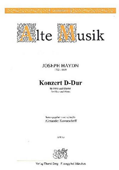 Konzert D-Dur Hob.VIIf:D1 für Flöte und Streicher
